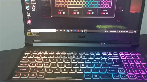 How To Change Keyboard Colours On Acer Nitro 5 Laptop Youtube