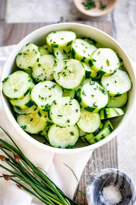 Simple Cucumber Salad Healthy Seasonal Recipes