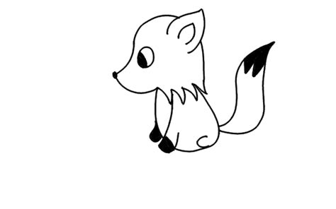 How To Draw A Cute Fox Step By Step Cute Fox Drawing For Kids