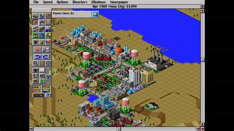 Simcity 2000 1993 Ms Dospc Gameplay Youtube