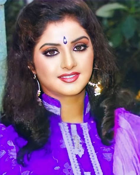 Divya Bharti On Instagram “beautiful Divya Posing For A Photoshoot For Shatranj Movie 1993