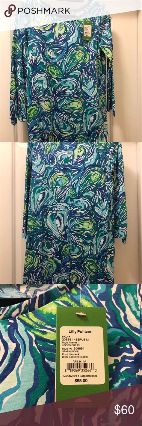 New Lilly Pulitzer Linden Dress Size M
