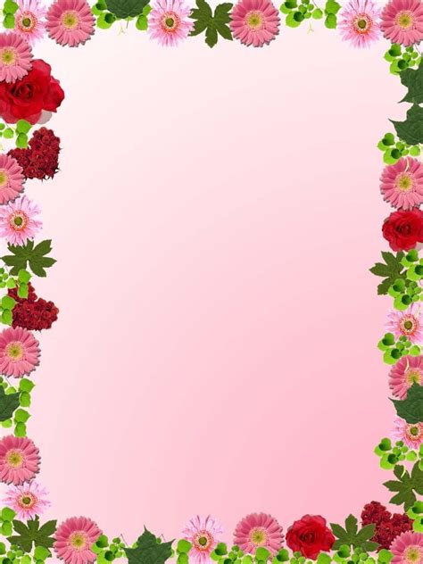 Flower Clipart Frame Border Clip Art Library Images And Photos Finder