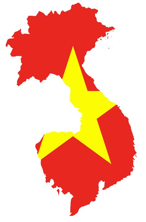 Vietnam Flag Cliparts Flag Map Of South Vietnam Png Download Full