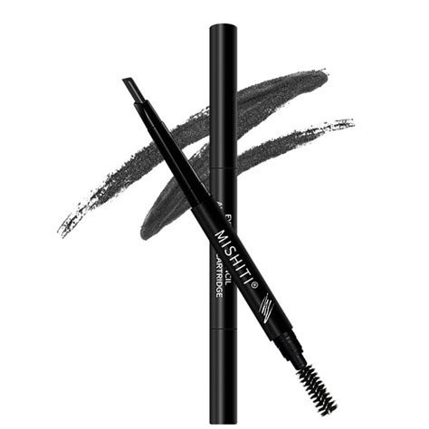 Jungdeepe Eyebrow Pencil Automatic Rotation Beginner Refill Waterproof