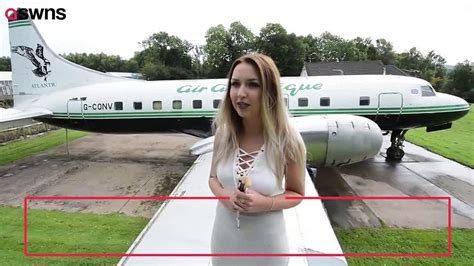 Woman Spends £30000 Transforming Plane In Secret Project Video