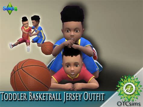 Sims 4 Basketball Uniform Cc