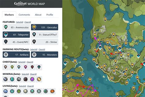 Genshin impact interactive world map. Map Genshin Impact, carte interactive du jeu - Breakflip ...