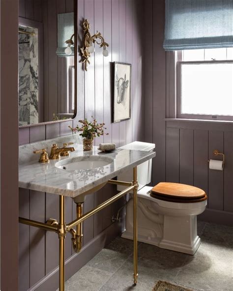 Chairish By Design On Instagram Power To The Purple Powder Room 💜