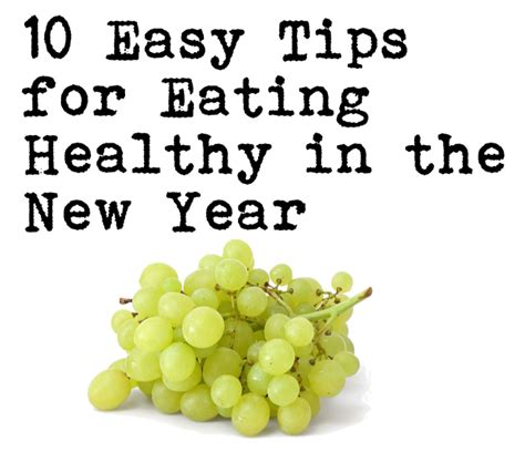 10 Easy Tips For Eating Healthy In The New Year Mom Generations