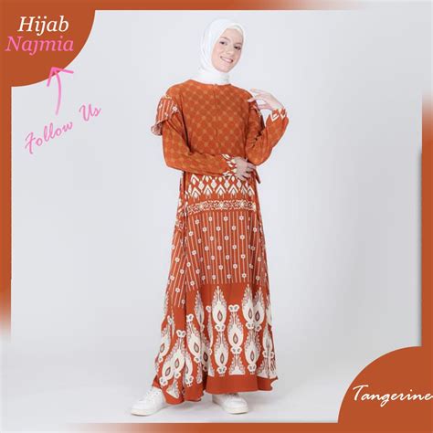 Hijabnajmia Promo Gamis Wanita Maxi Busui Premium Fashion Muslim