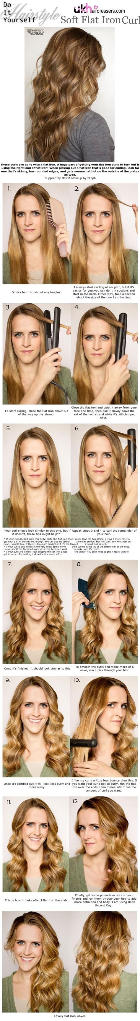 6 Ways To Curl Your Hair For Homecoming Hair Hacks Flat Iron Curls