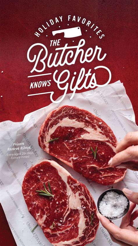 Grab a gift box and pick your cherries to create a customized present. Omaha Steaks make a great gift. It's easy to send, 100% ...