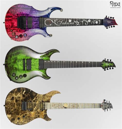 Arda Guitars Chitarre Elettriche Di Liuteria Handmade Guitars