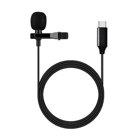 USB TYPE-C Microphone Easy Clip Mic