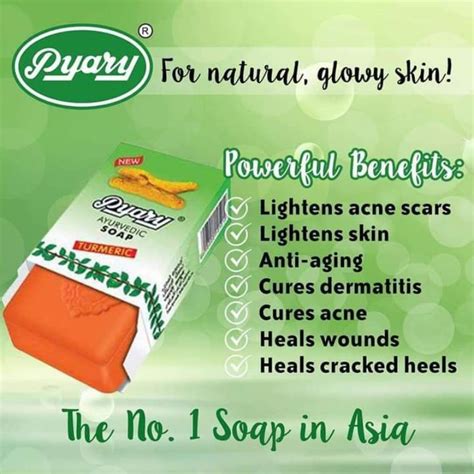 Pyary Ayurvedic Turmeric Soap Shopee Philippines