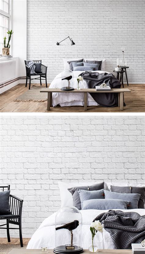 Soft Bricks | Tapeten wohnzimmer, Schlafzimmer tapete und ... Diese tapeten bringen romantik ins schlafzimmer.