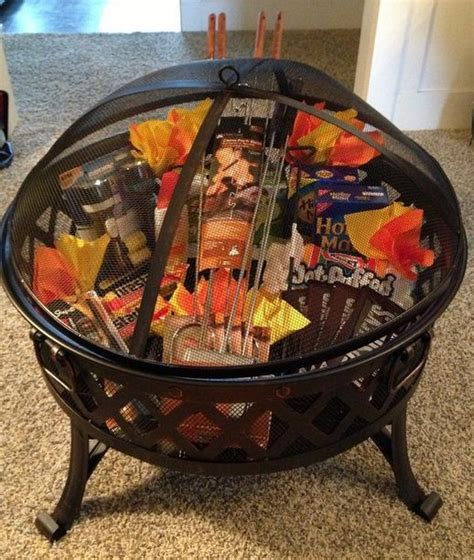 Maybe you would like to learn more about one of these? Fire pits, Themed gift baskets and Birthdays on Pinterest