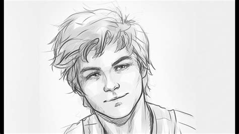 How To Draw A Realistic Teenage Guy Lets Learn How To Draw A