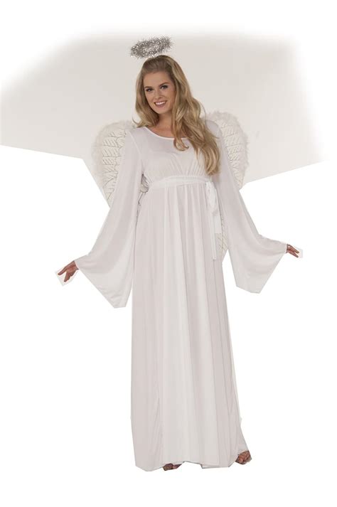 White Angel Costume Adult Women Free Shipping
