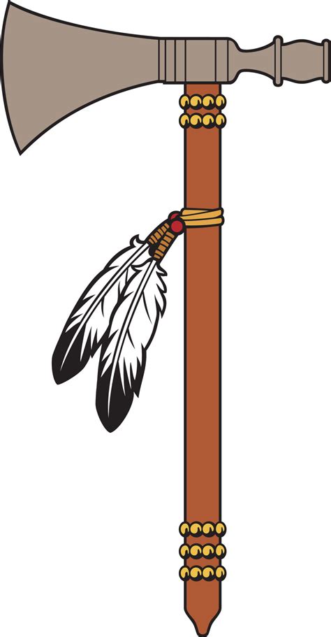 Indian Axe Native American Warrior Tomahawk Vector Illustration 15620189 Vector Art At Vecteezy
