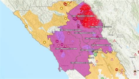 California Fire Evacuation Zones Map My XXX Hot Girl
