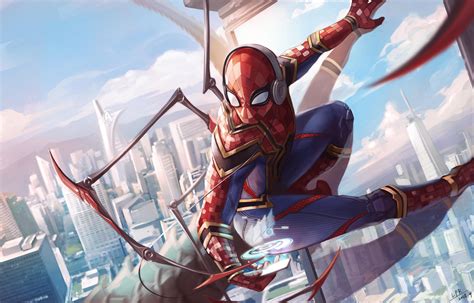 Spider Man And Iron Man Wallpapers Wallpaper Cave