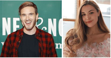 Who Is Pewdiepies Wife Youtuber Married Lifestyle Vlogger And Long Time Girlfriend In 2019 Meaww