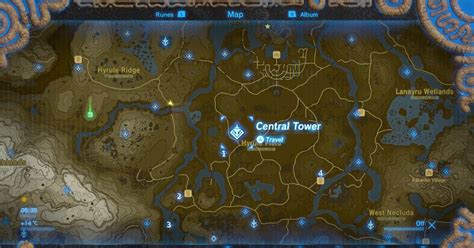 Breath Of The Wild Stable Map Maping Resources