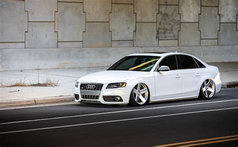Living Low Life White Lowered Audi S4 With Custom Parts —