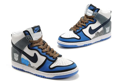 Add 1.5 to the shoe size number for the equivalent female size. Transformer Nike Dunks Custom Shoes Classical and New