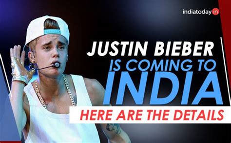 Watch All The Details About Justin Biebers India Concert India Today