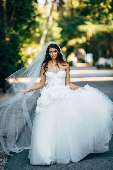 Vera wang ombré tulle ball gown pink. Romantic Vera Wang David's Bridal Wedding Dress | Wedding ...