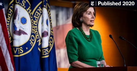 Nancy Pelosi Endorses Joe Biden For President The New York Times