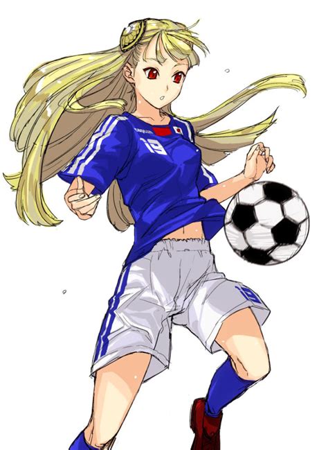 Football Anime Girls Animoe