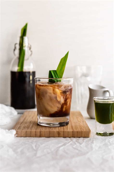 Pandan Cold Brew Coffee Sift And Simmer