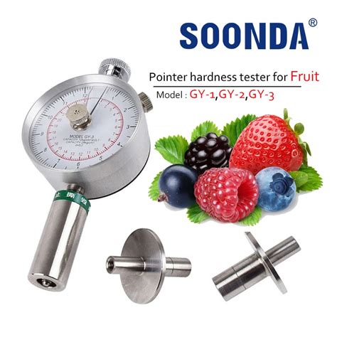 Gauges Pear Fruit Penetrometer Gy 1 Fruit Durometer For Apple Fruit