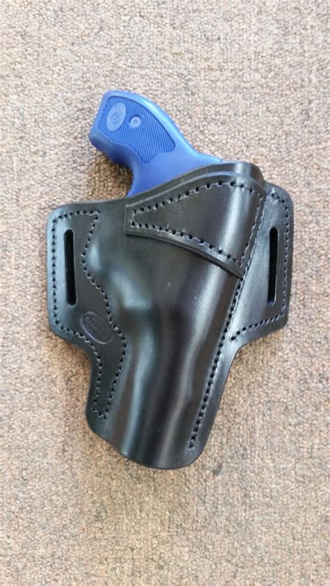 Custom Leather OWB Holster Kimber K6 Jackson LeatherWork LLC