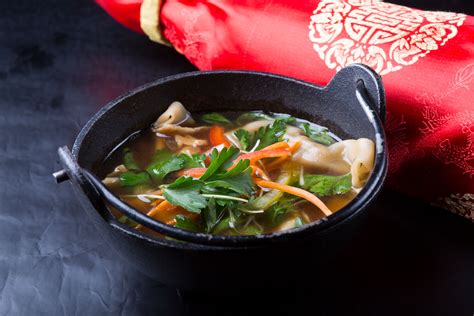 this vegetable pot sticker soup will help you kick winter colds to the curb recipe hearty