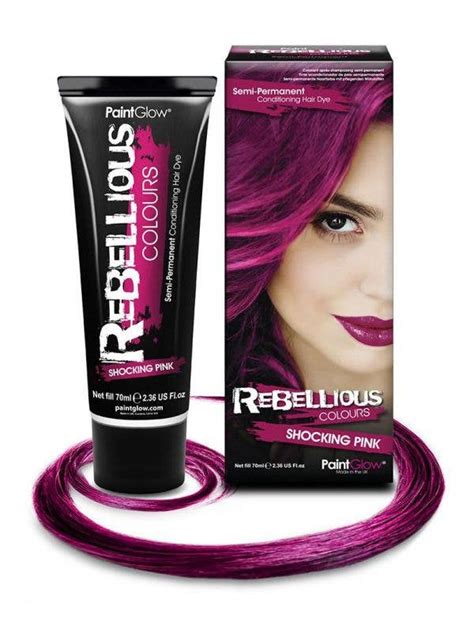 70ml Shocking Pink Hair Dye Temporary Vibrant Pink Hair Colour