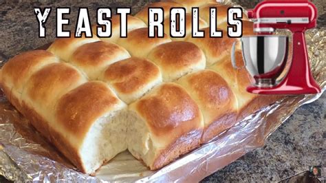 yeast dinner rolls no knead just like grandma sewards youtube bread recipies bread recipes