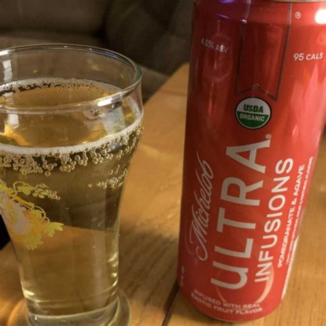 Michelob Ultra Infusions Pomegranate And Agave Anheuser Busch Untappd
