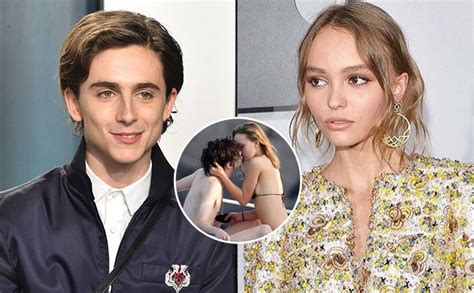 timothee chalamet and lily rose depp 2020 lily rose depp and timothee chalamet had the cutest
