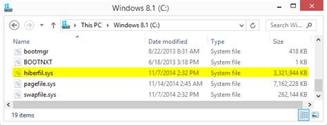 Hibernation Explained How To Delete Hiberfilsys In Windows 8 Or 10