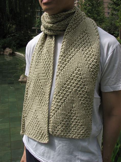 This Way Up Pattern By Ann S Mens Knitted Scarf Mens Scarf Knitting Pattern Knitting