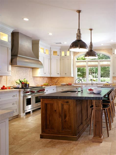 Free shipping on all orders over $3000 white rta kitchen cabinets at discounted prices. White Kitchen With Butternut Wood Island | Kitchen ...