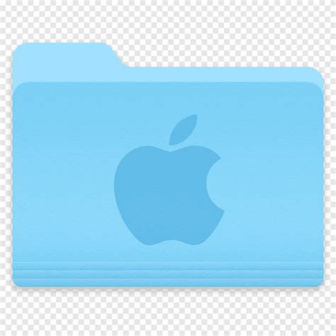 Computer Icons Directory Apple Blue File Folders Png Pngegg