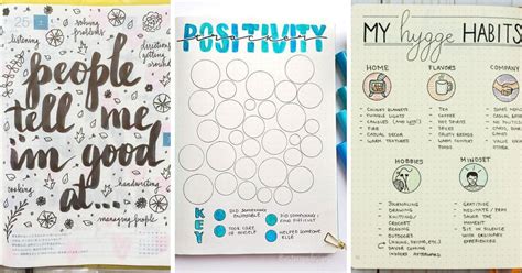 Bullet Journal Mental Health Layouts Make Self Care Your Priority For