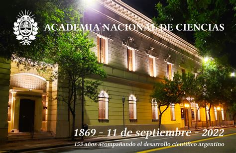 Aniversario De La Creaci N De La Academia Nacional De Ciencias