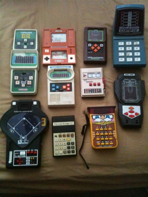 My 1970s And Early 80s Handheld Game Collection I Probably Went